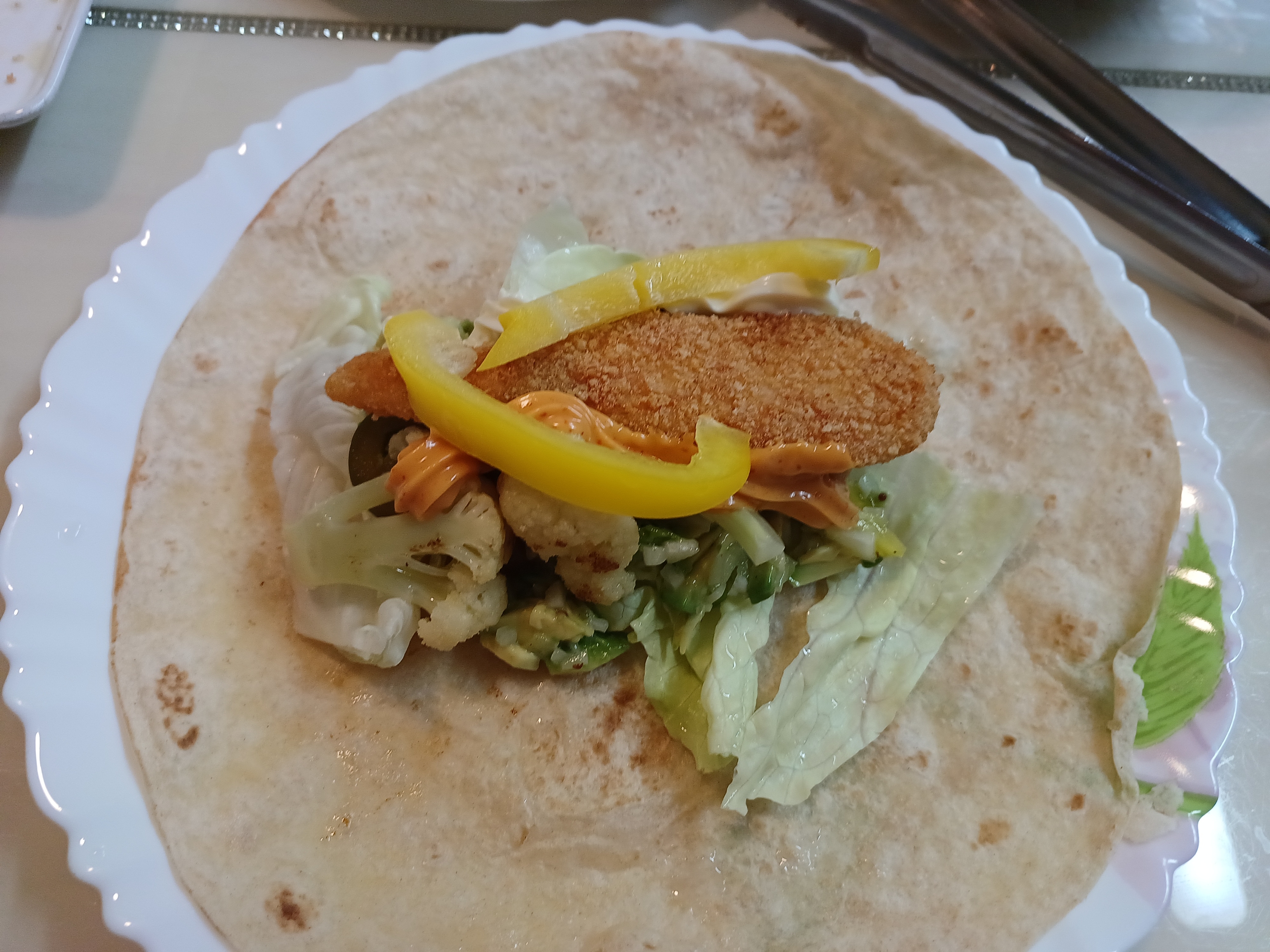 또띠아 랩 만들기