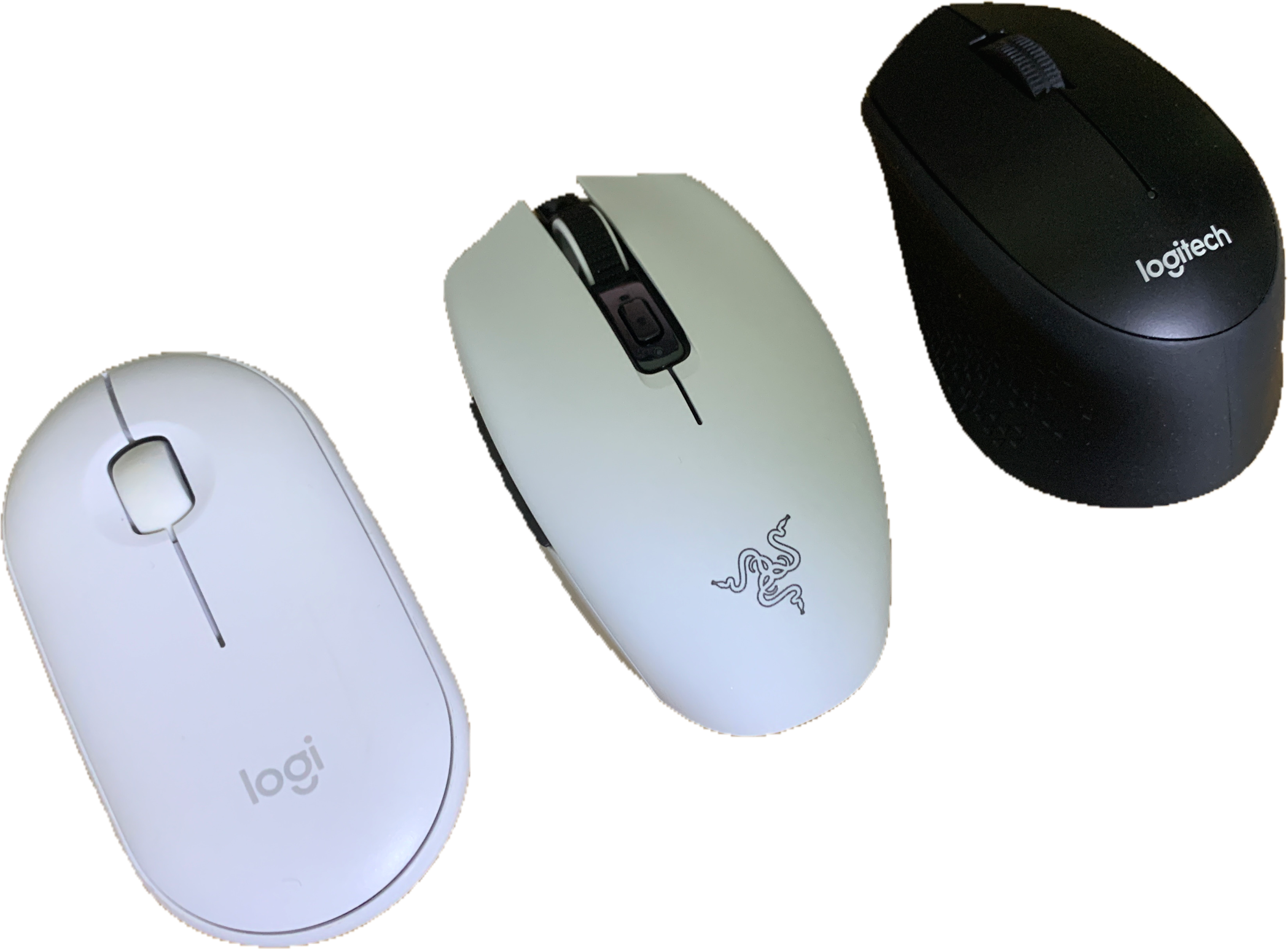 오로치 마우스 크기 비교