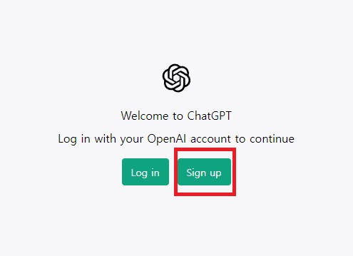 Chatgpt 홈페이지 가입