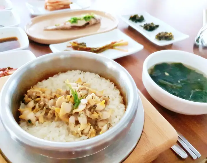 전북 고창 고향노포 바지락솥밥 바지락전 바지락탕 맛집