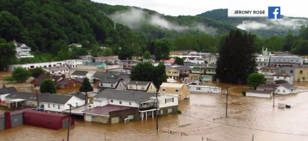 웨스트버지니아 폭풍 피해