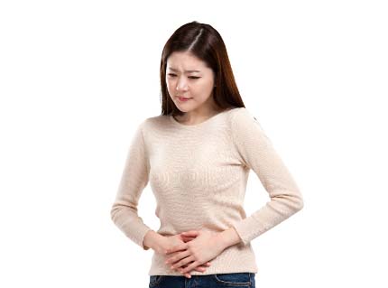 여자 오른쪽 아랫배 통증