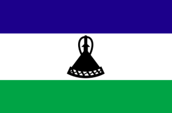 Lesotho national flag