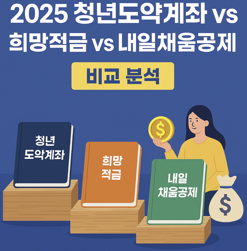 청년도약계좌 희망적금 내일채움공제 관련 이미지
