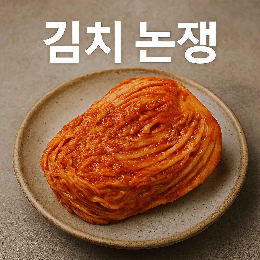 김치 논쟁과 외교 전략