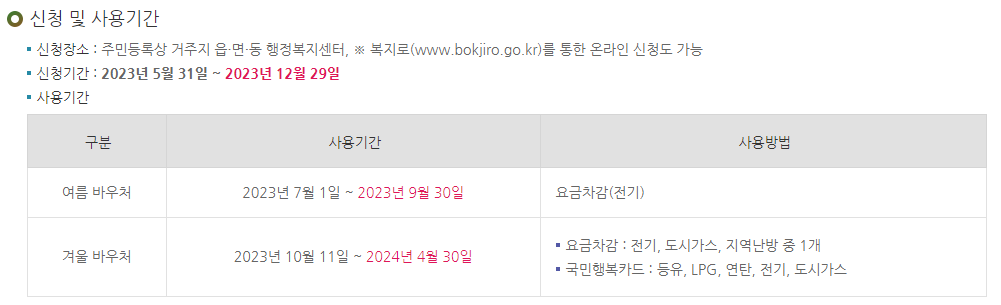 에너지바우처 잔액조회