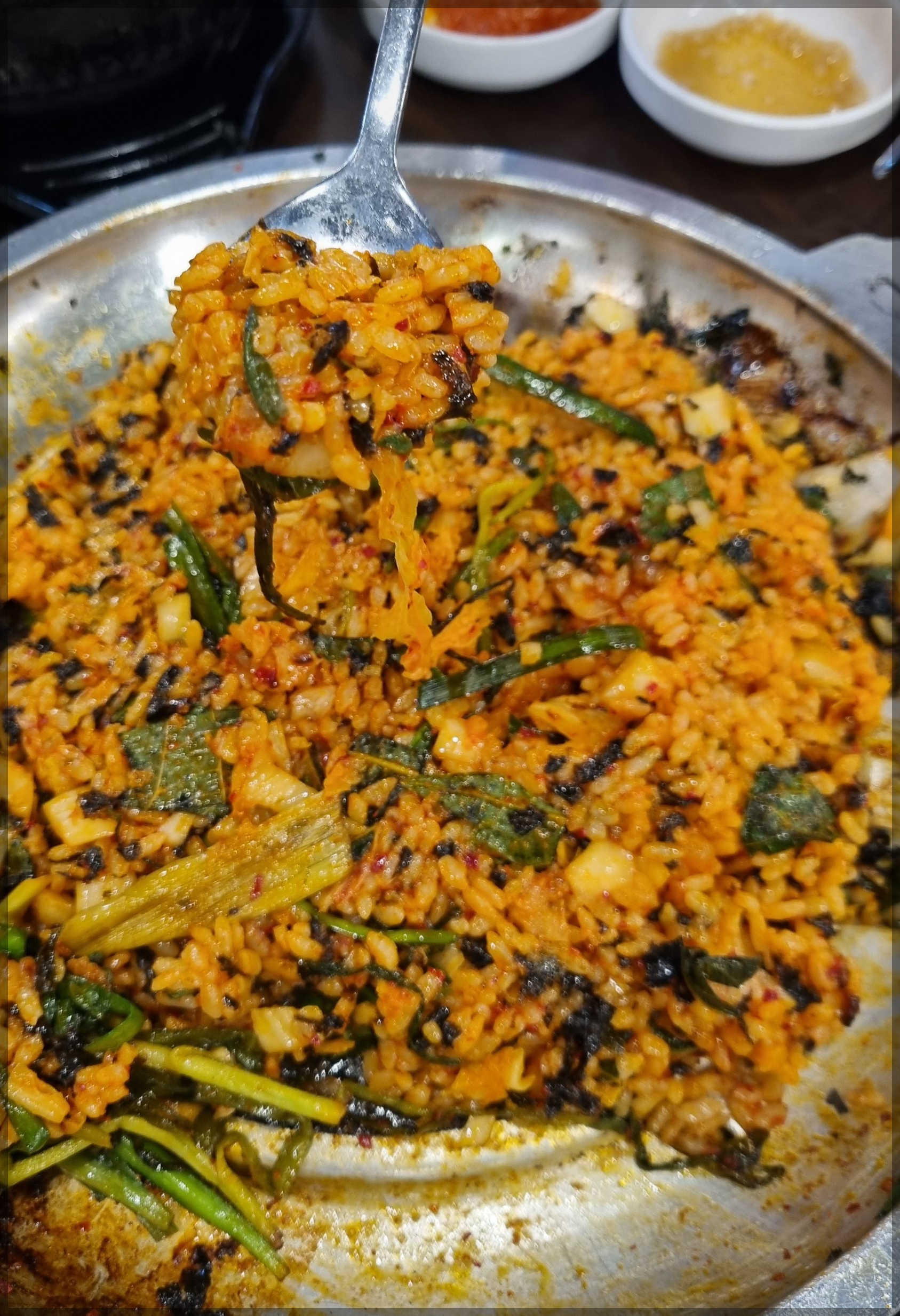 한우진곱창 볶음밥