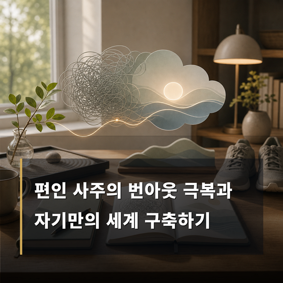 편이니 사주의 번아웃 극복과 자기만의 세계 구축하기