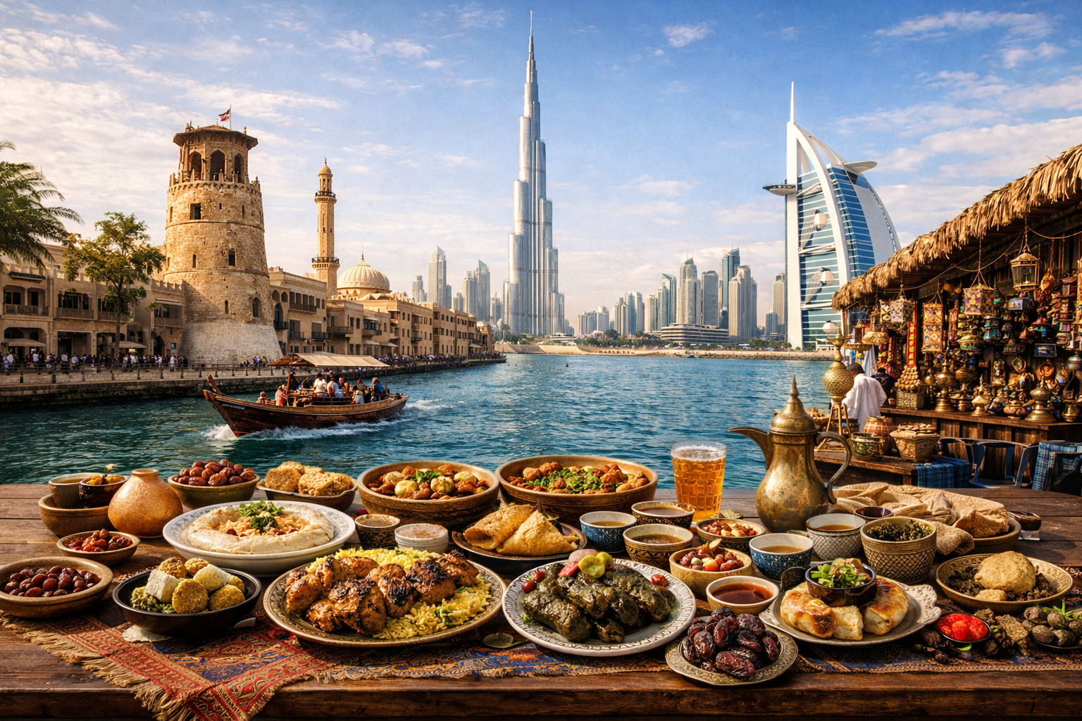 두바이 전통음식 현대음식 문화와 맛