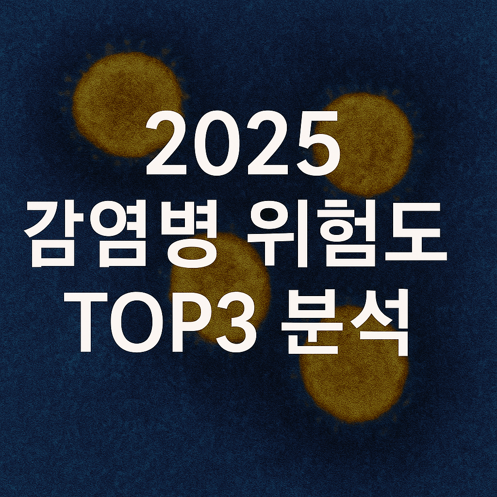 2025 감염병 위험도 TOP3 분석