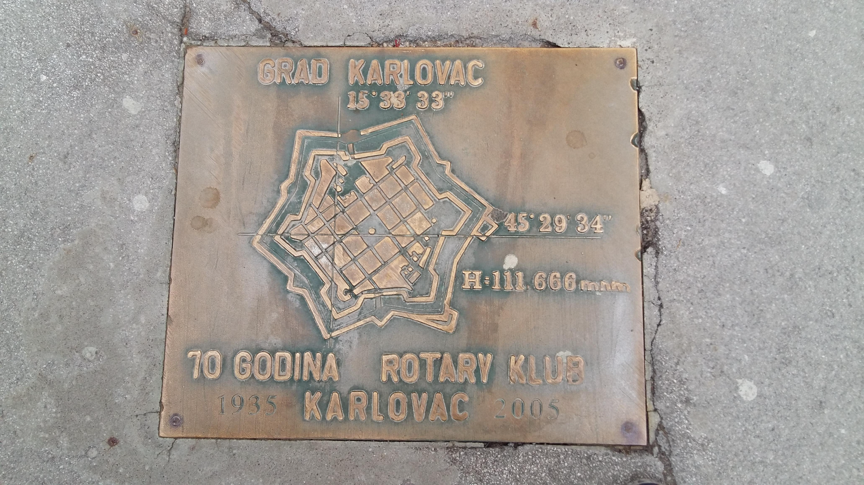 크로아티아 카를로바츠 별 모양 요새