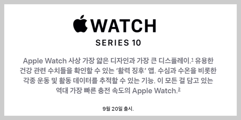 애플워치10