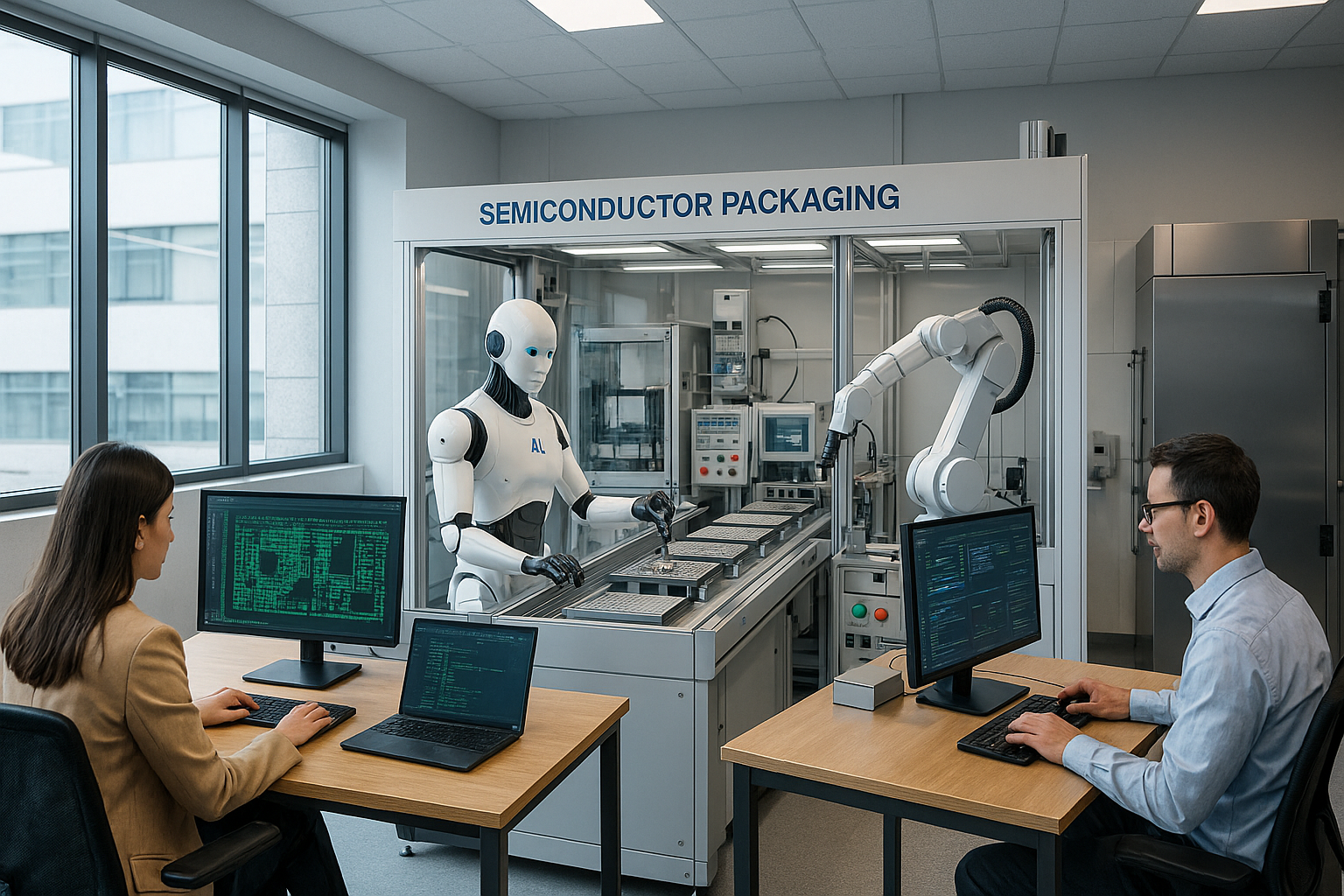 Office is Factory (출처 + AI 생성이미지)