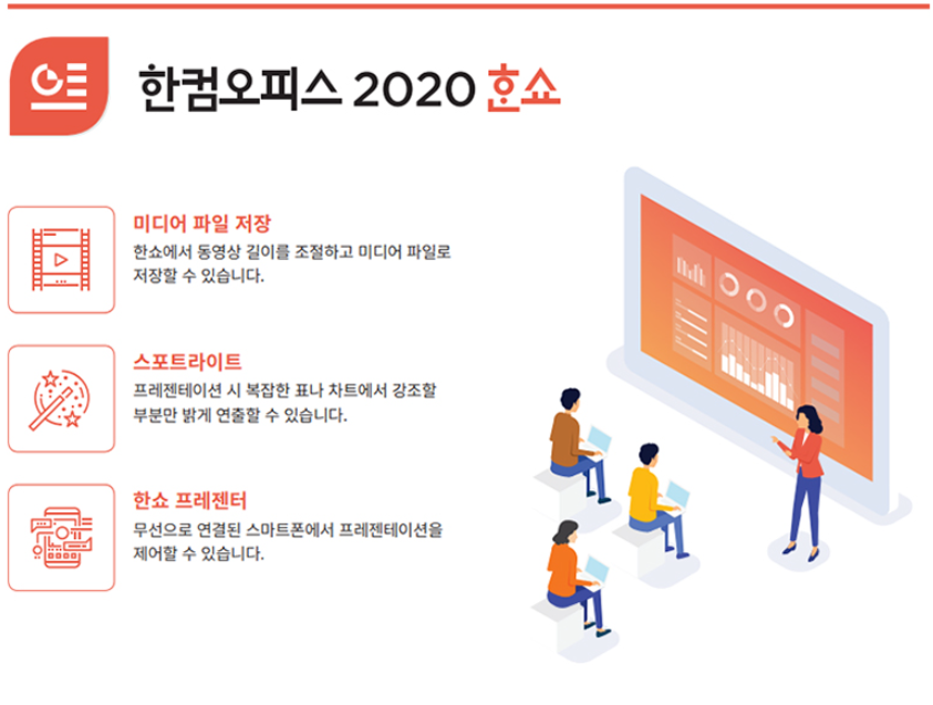 한쇼 2020 무료 다운로드 및 설치 방법 안내