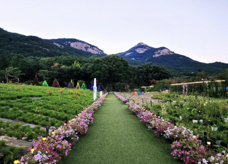 산들소리 수목원 이미지