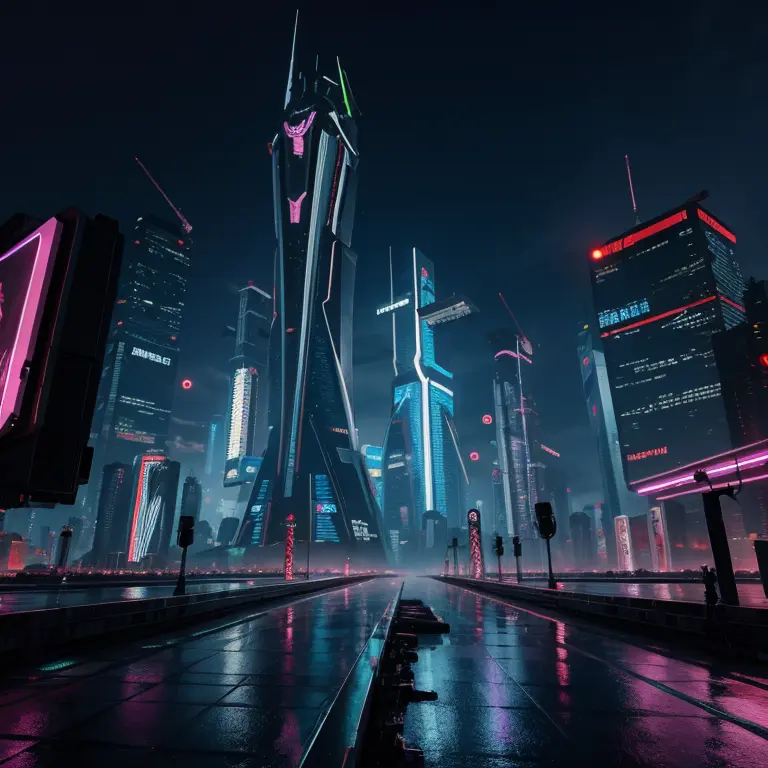 사이버 펑크 세계관 특징