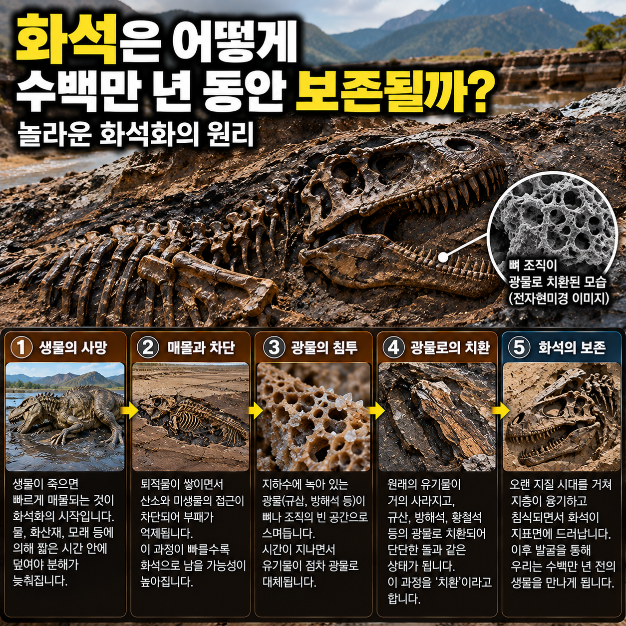 화석화의 원리