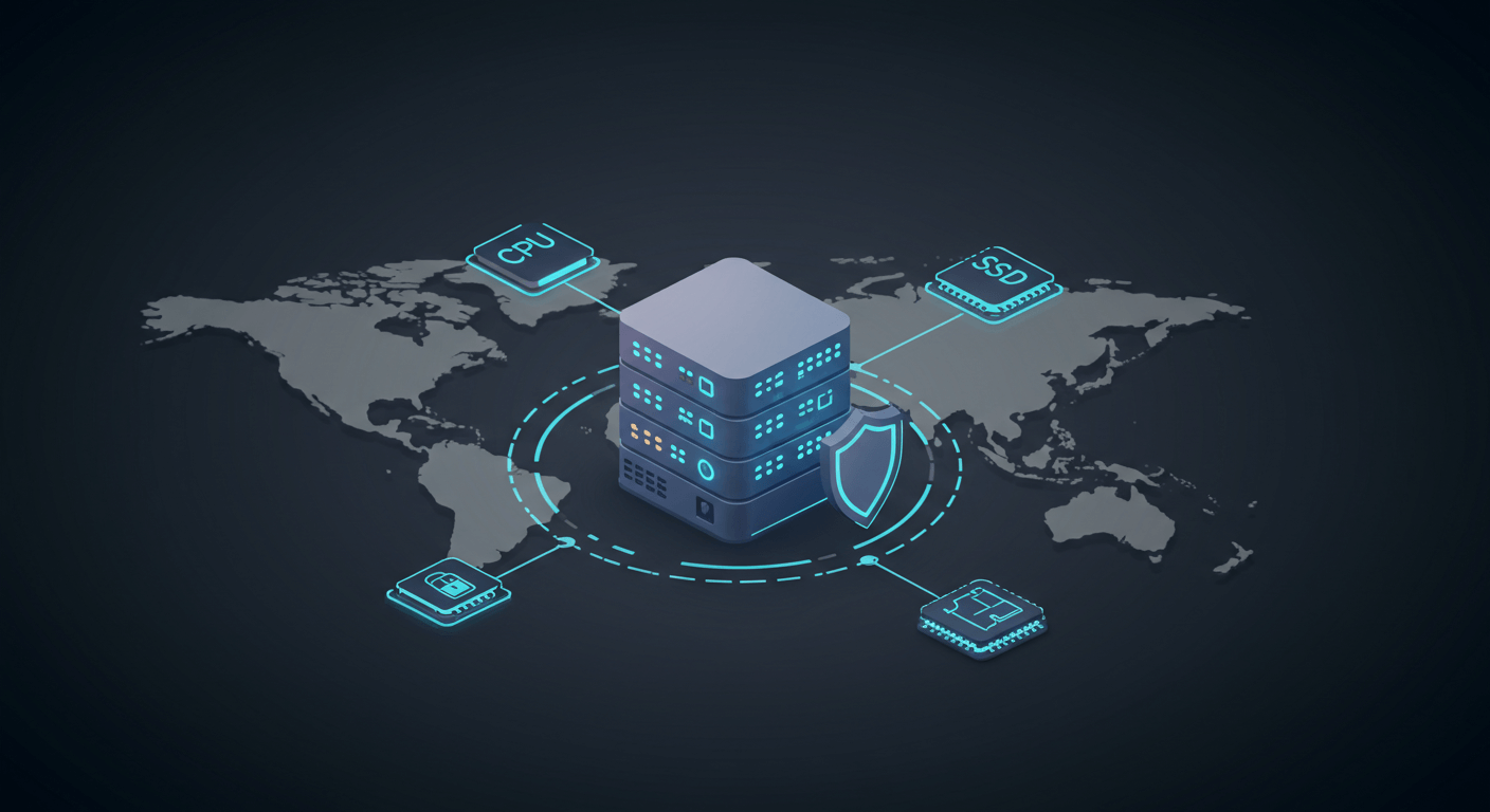 "VPS 호스팅 선택과 설정 전략"에 대한 이미지입니다.