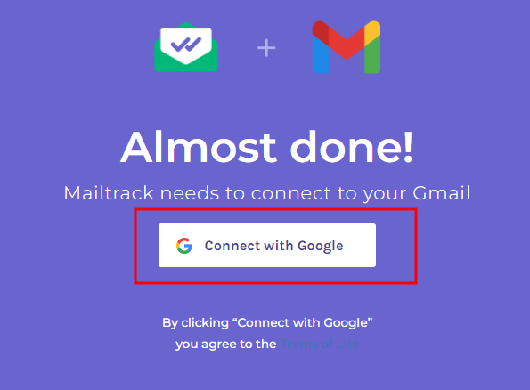 mailtrack 확장 프로그램 추가