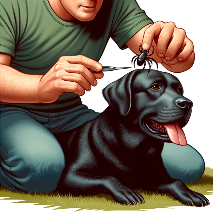 강아지 진드기 물린 자국 물렸을 때 증상 및 제거