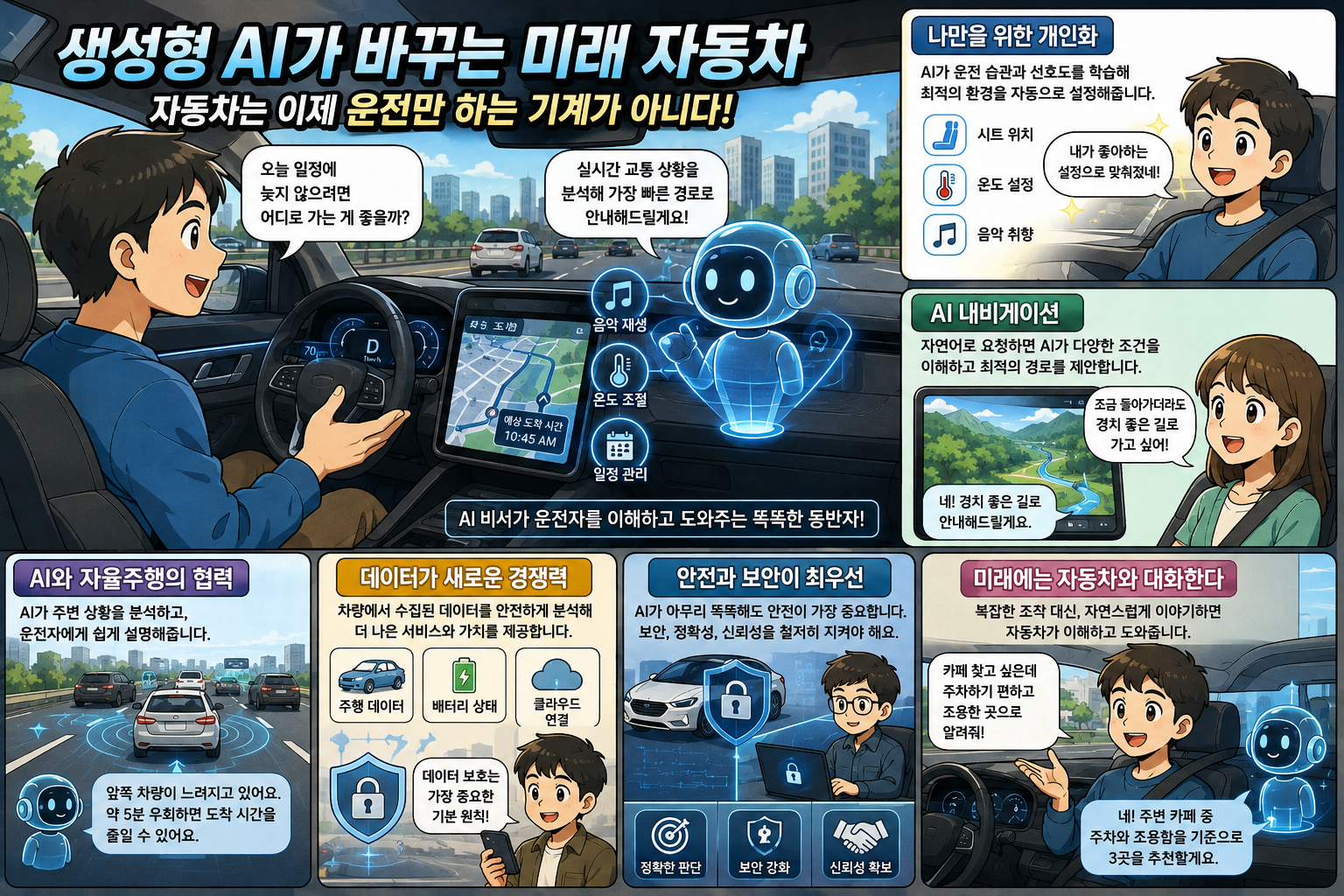 생성형 AI가 바꾸는 미래 자동차, 자동차는 이제 운전만 하는 기계가 아니다