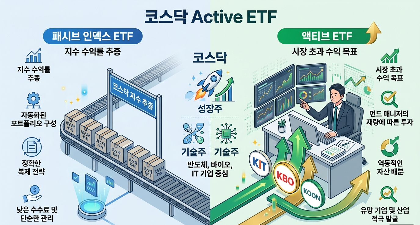 코스닥 액티브 ETF란 무엇인가