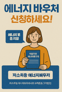 에너지바우처(냉&amp;#44;난방) 신청방법 자격 지원금액