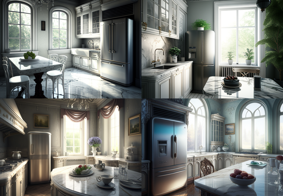 미드저니 인테리어 주방