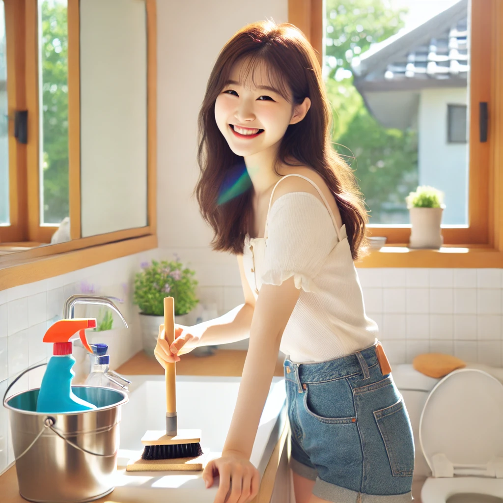변기 테두리 찌든때 제거 방법