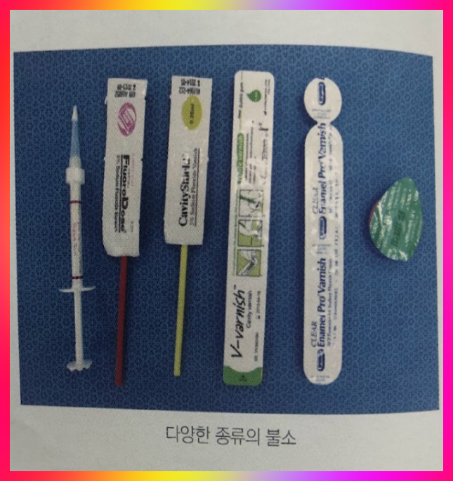 불소 도포 치료제