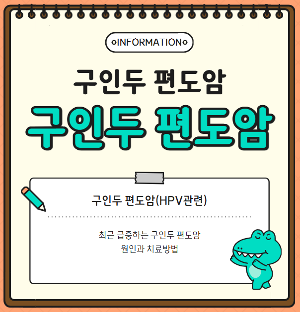 최근 급증하는 구인두 편도암, 원인과 치료방법