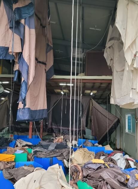 오늘N 일당백 텐트 세탁 전문가 경기도 화성시 에이스텐트세탁 (텐트세탁 부터 방수 코팅 수선)