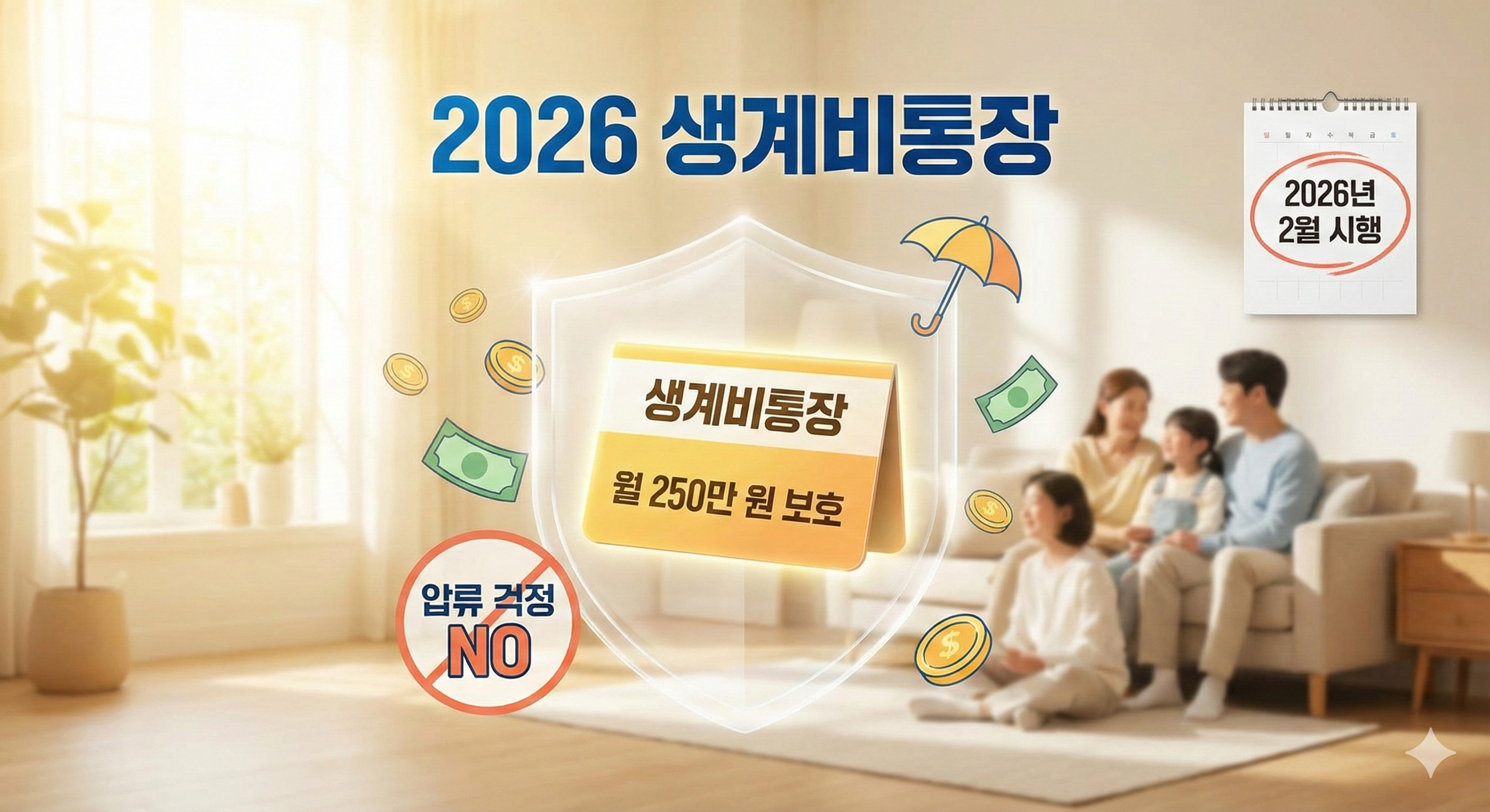 2026 생계비통장