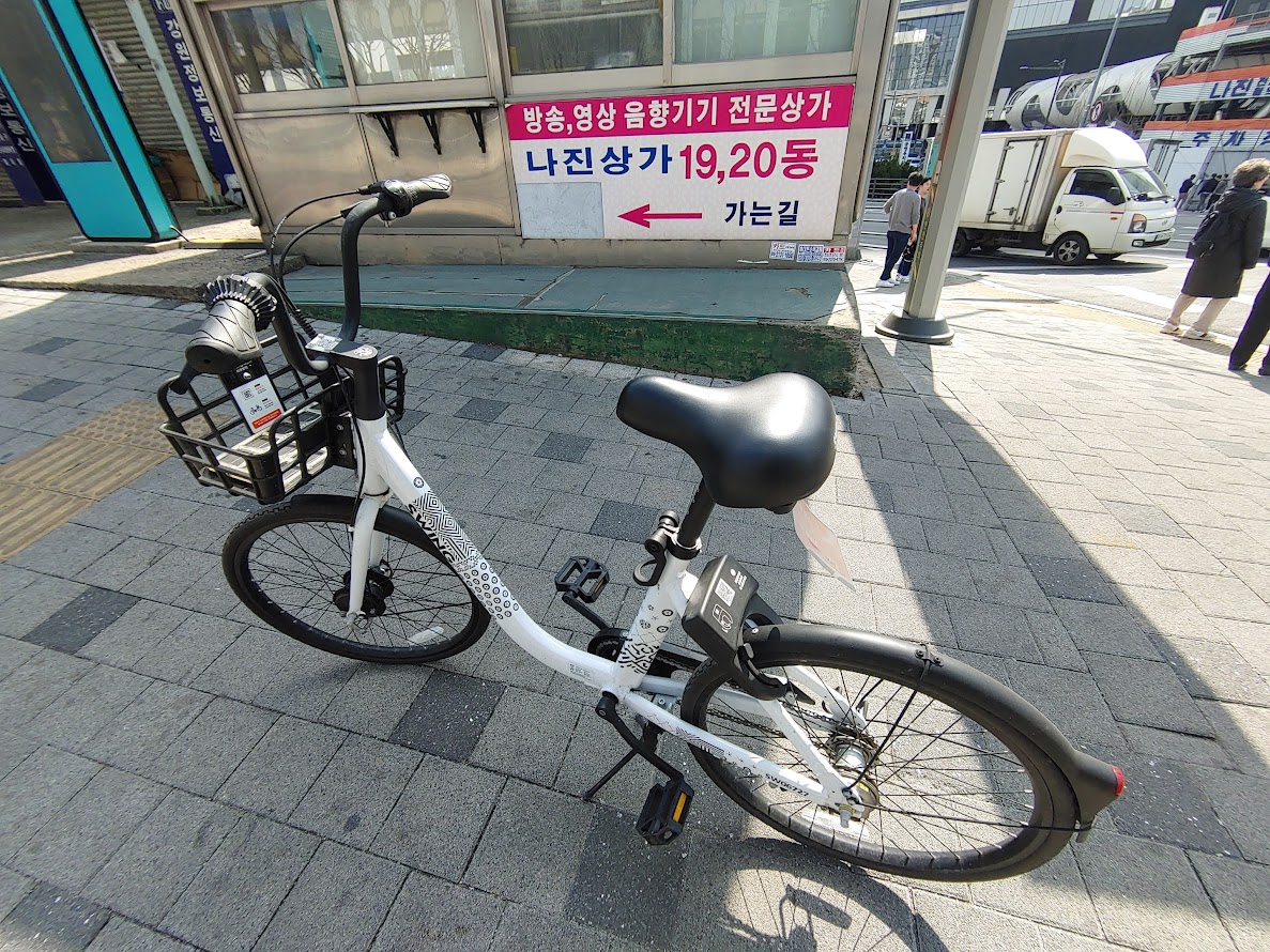 스윙 무동력 자전거