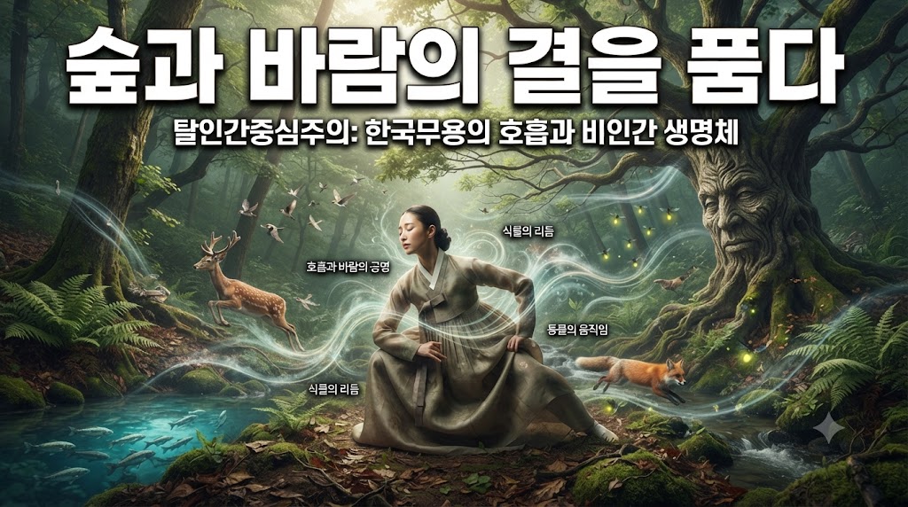 숲과 바람의 결을 품다: 탈인간중심주의 시선에서 본 한국무용의 호흡법과 비인간 생명체(동·식물) 움직임의 리듬 공명
