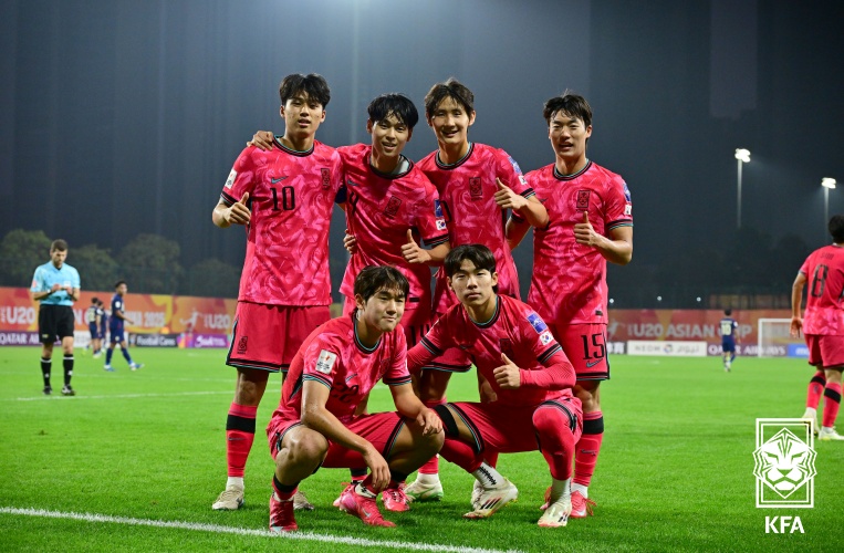 김태원 역전골 성공 후 세레머니