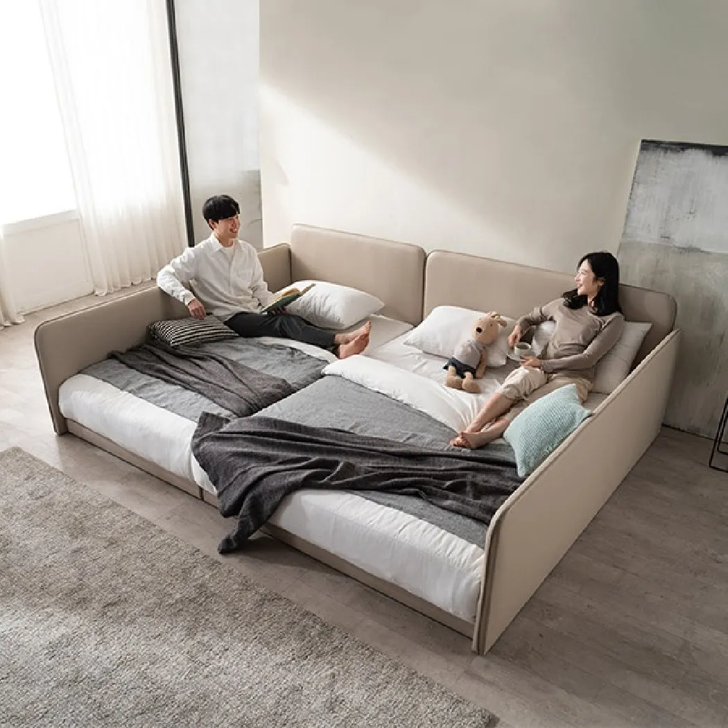 신혼 침대 고민할 때 참고하기 좋은 침대 사이즈 이미지(퀸·킹 매트리스 크기 느낌)