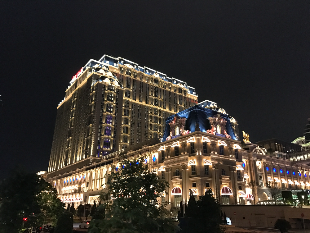 반얀트리 마카오 원경 야경