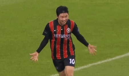 임영웅 축구(JTBC 뭉쳐야찬다 3 캡쳐)