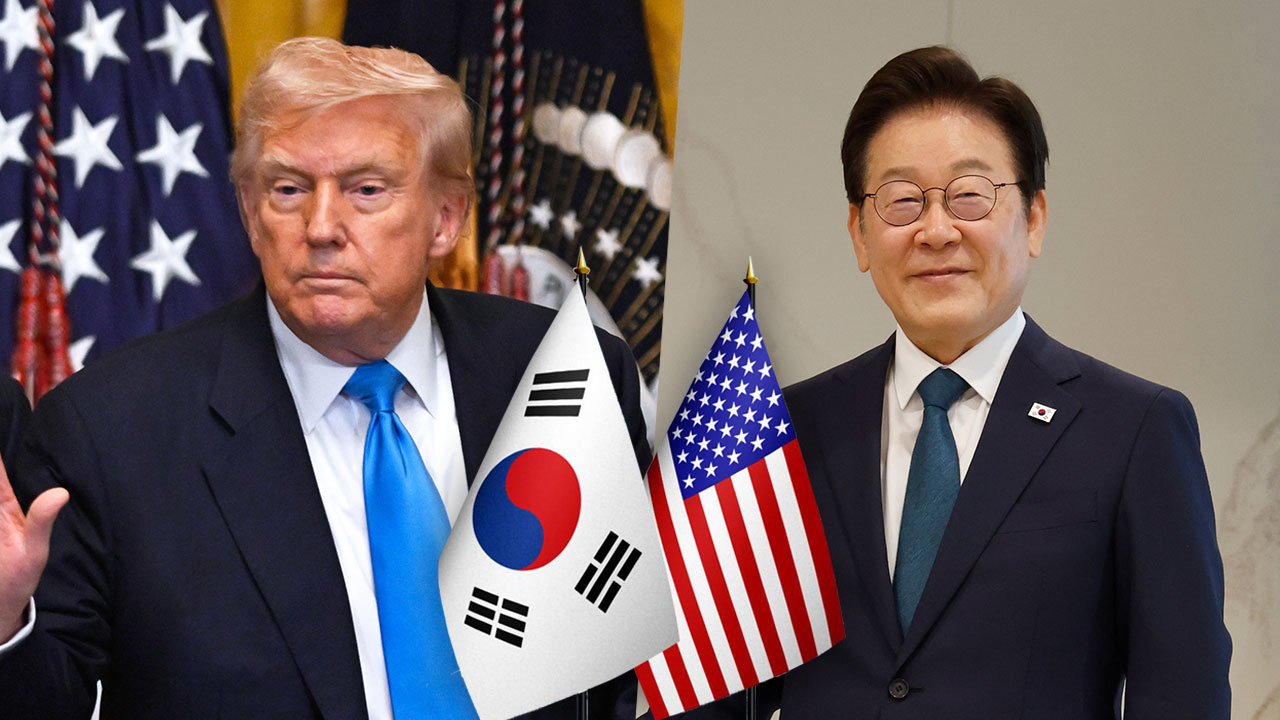 한미 무역 협상 타결 (트럼프 대통령과 이재명 대통령)