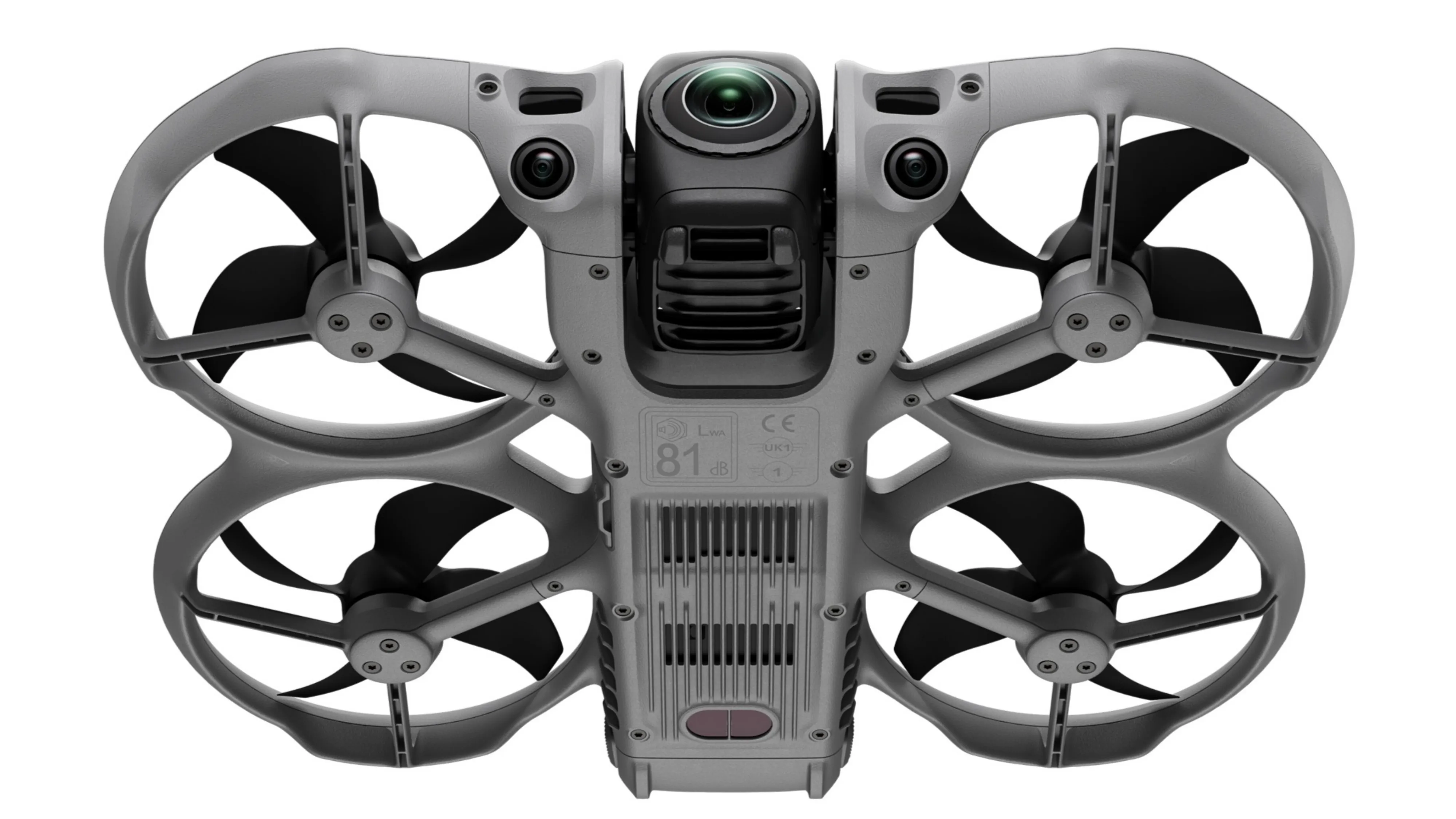 아래에서 올려다본 DJI 아바타 360