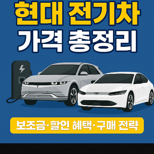 현대 전기차 가격