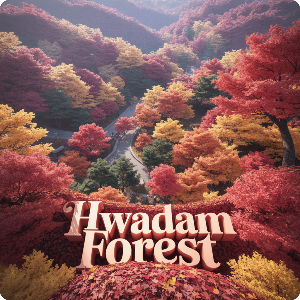 2025 화담숲 단풍 절정시기 가상 이미지