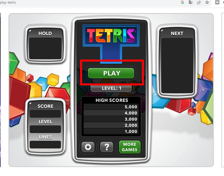 테트리스 플래시게임