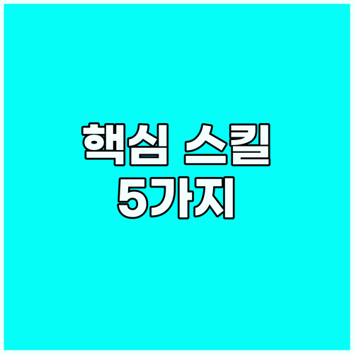 실무 영어, 간결하게 말하는 5가지 ..
