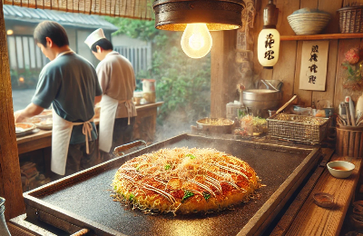 오사카 여행 먹거리 관련 사진