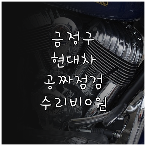 부산 금정구 현대자동차 무상 점검 혜..