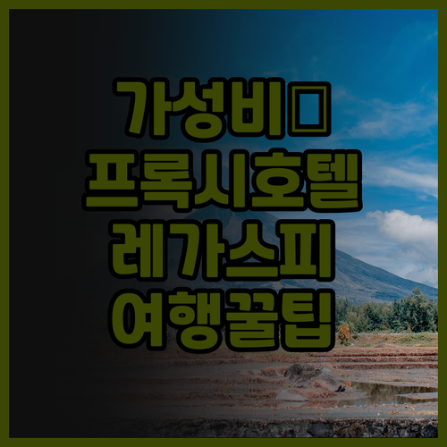 가성비 최고! 프록시 바이 디 오리엔