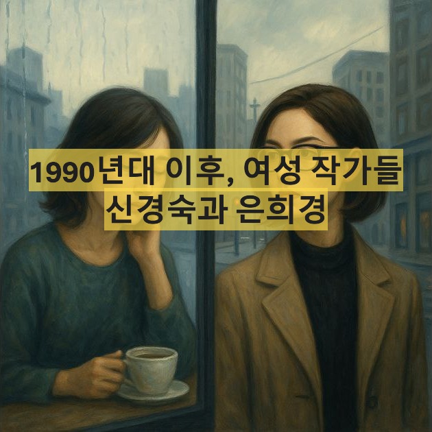 1990년대 문학-여성작가-신경숙-은희경