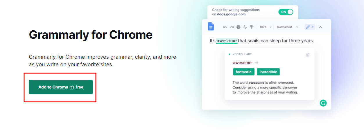 그래머리(Grammarly) 크롬 확장 프로그램